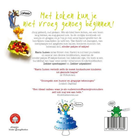 Het grote kinderkookboek - Karin Luiten