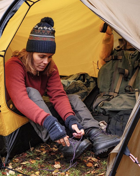 Vest / Full Zip Unisex Jacket 400 Rust Red - Woolpower - Op bestelling