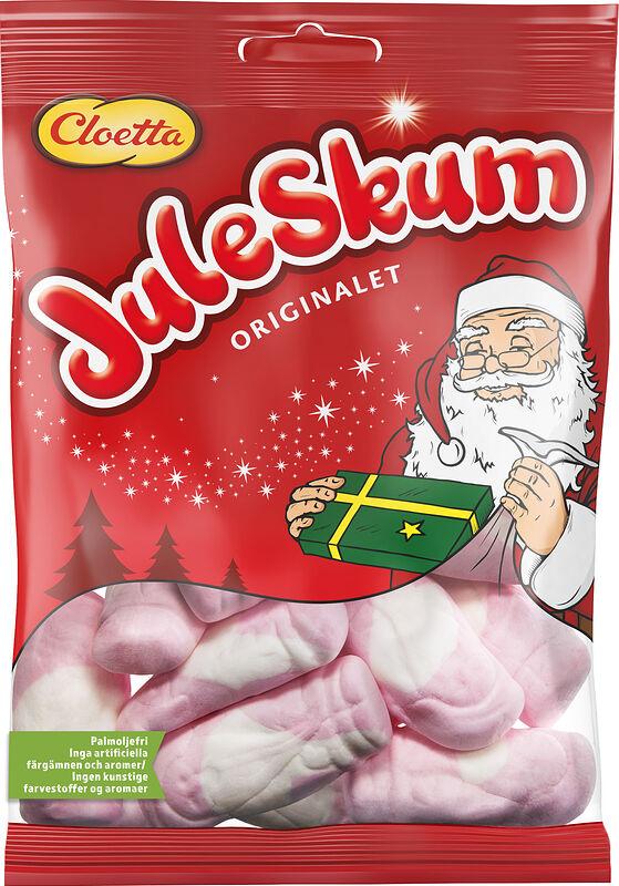 Kerstschuimpjes / Juleskum Originalet påse 100g - Cloetta