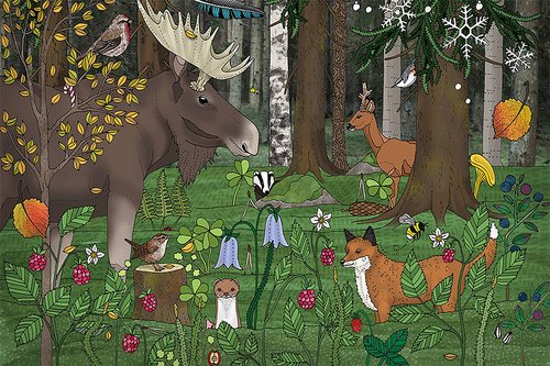 Kaart Skogsträff / Bosbijeenkomst - Eplaros