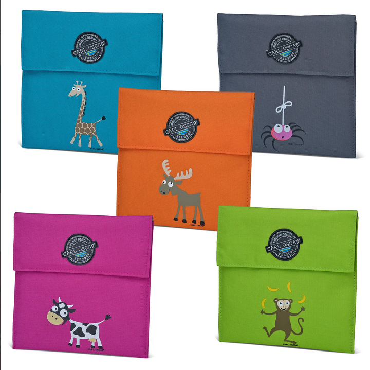 Kids Pack n’ Snack™ Sandwich Bag Moose Orange – Carl Oscar