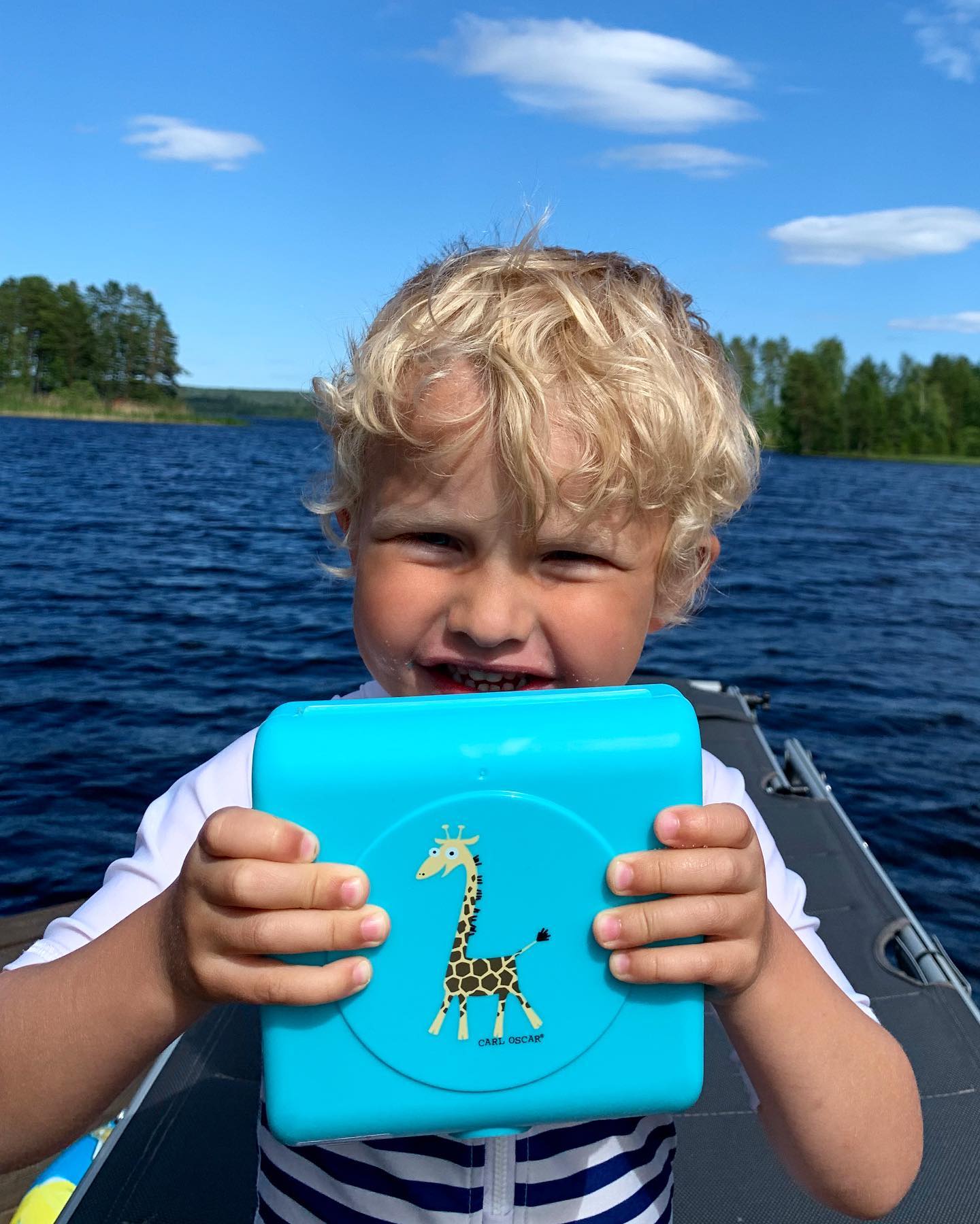 Kids Sandwich Box / Broodtrommel Spider Grey – Carl Oscar