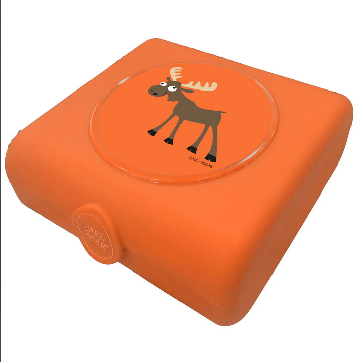 Kids Sandwich Box / Broodtrommel Moose Orange – Carl Oscar