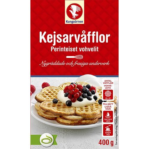 Kejsarvåfflor / Zweedse Keizer wafels 400g – Kungsörnen