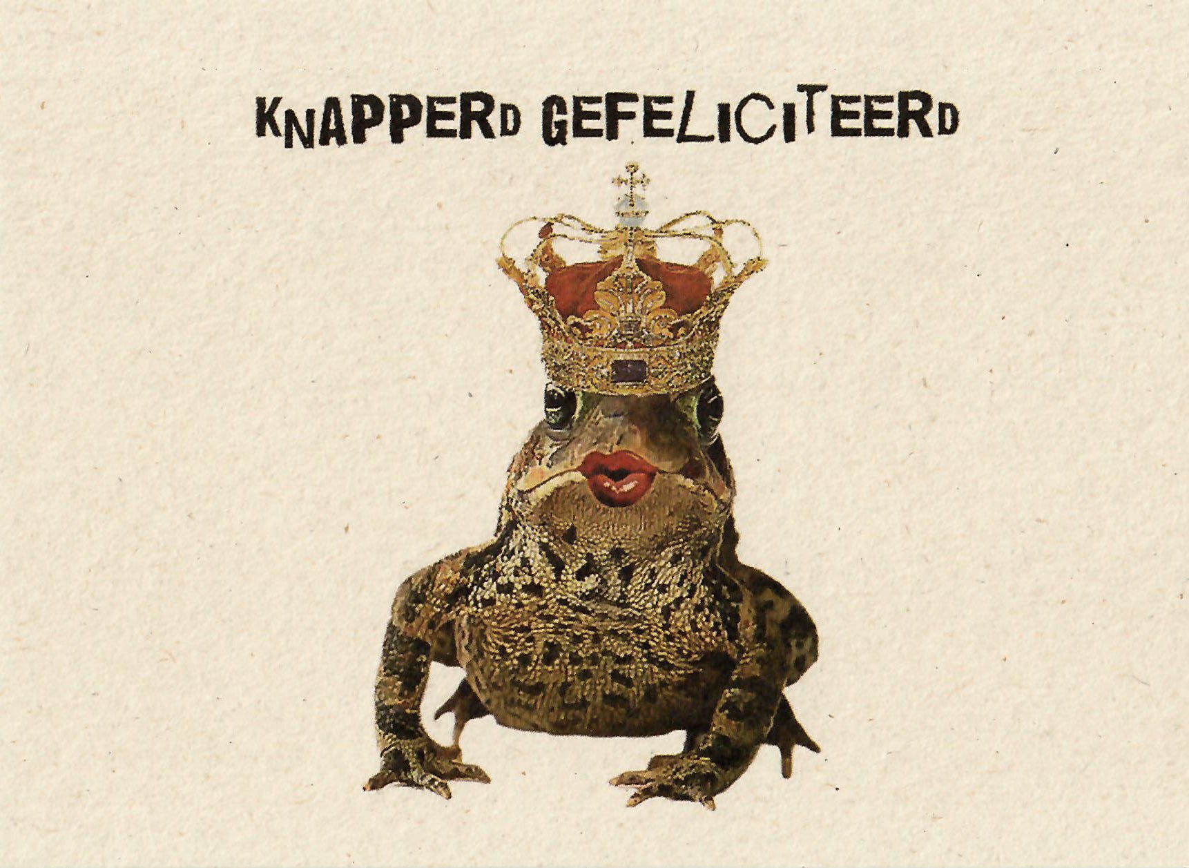 Caatje Wenskaart Gefeliciteerd – Zintenz Organic Cards