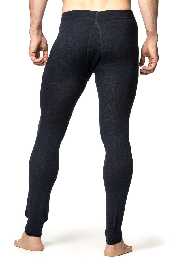 Thermo Long John with fly 200 of 400 Dark Navy - Woolpower