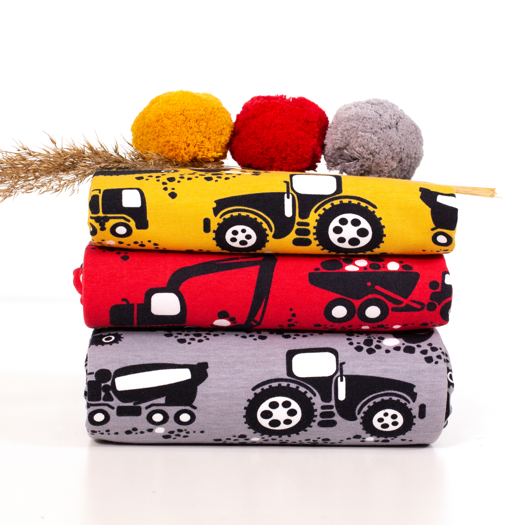 Muts Beanie Pompom Machines Red – Paapii Design