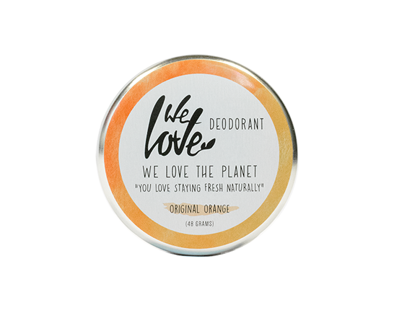 Natuurlijke deodorant blikje Original Orange – We Love The Planet