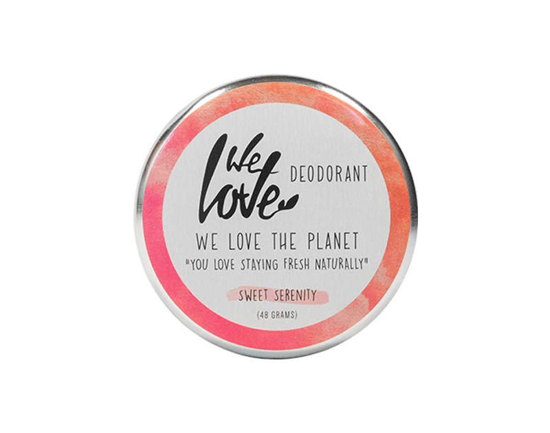 Natuurlijke deodorant blikje Sweet Serenity – We Love The Planet