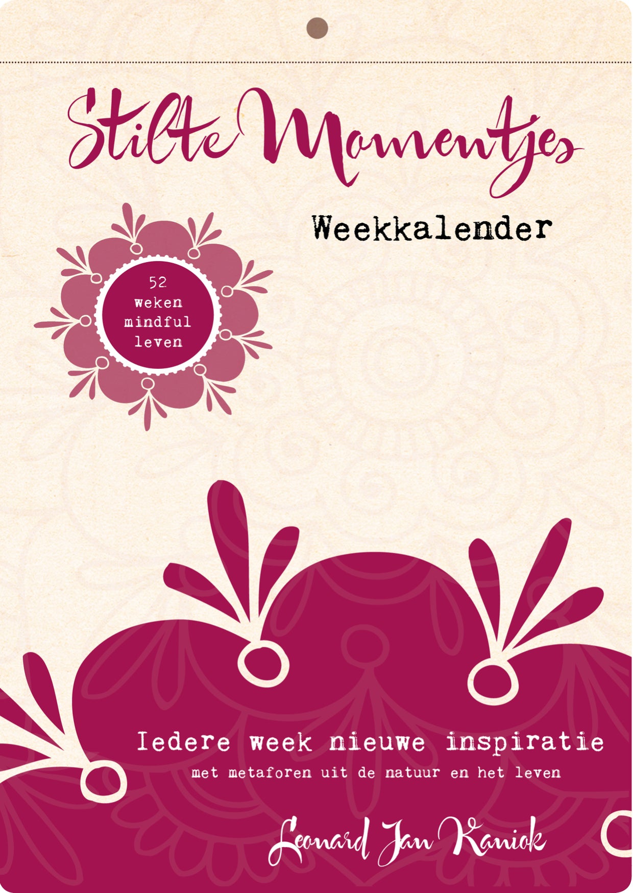Organic Scheurkalender Stilte Momentjes – Zintenz Organic Cards