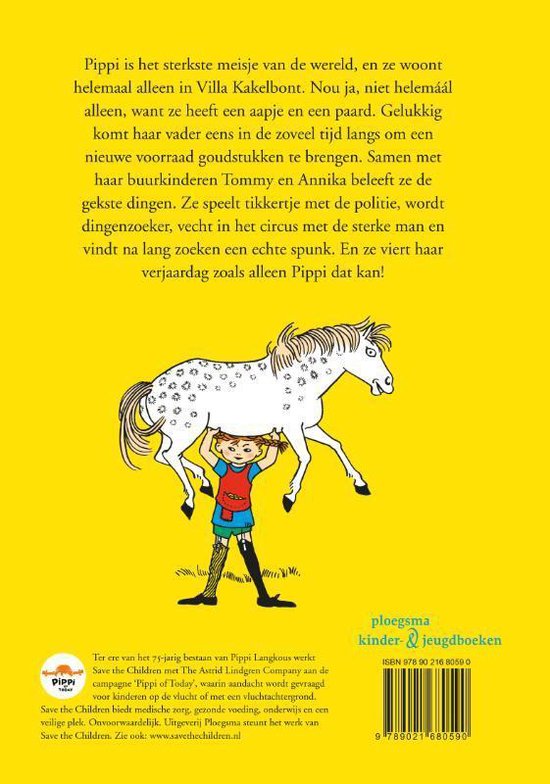 Pippi Langkous is jarig – Astrid Lindgren