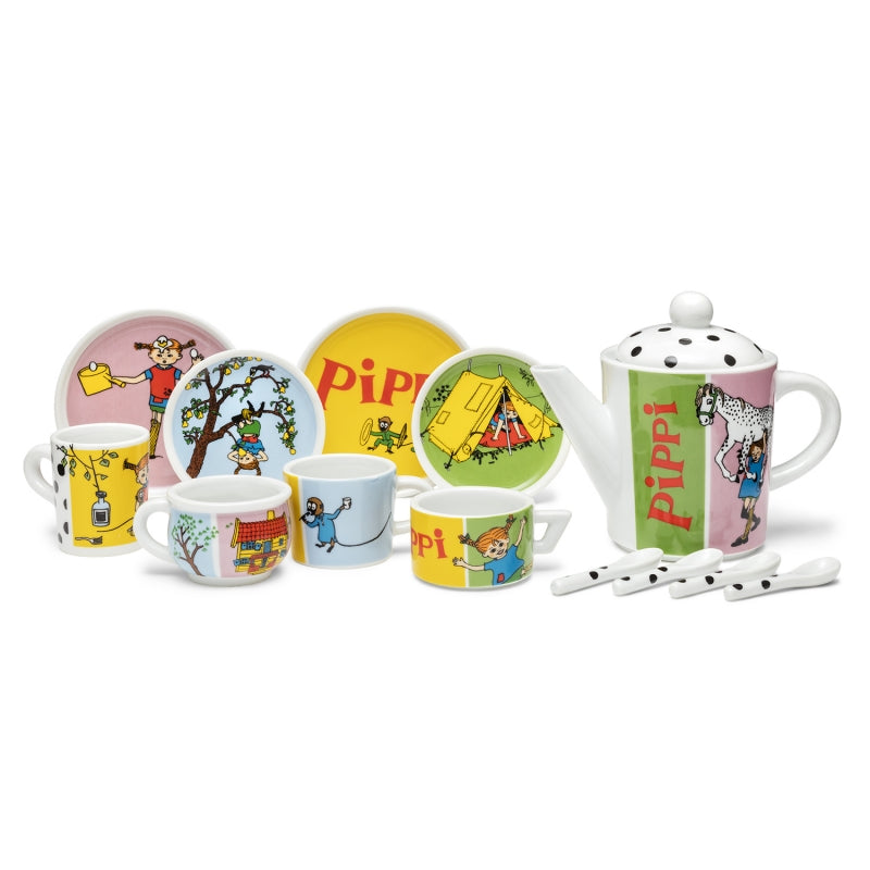 Pippi stenen kinderservies – Pippi Langkous