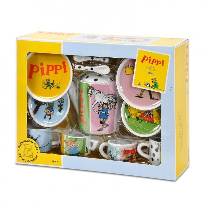 Pippi stenen kinderservies – Pippi Langkous