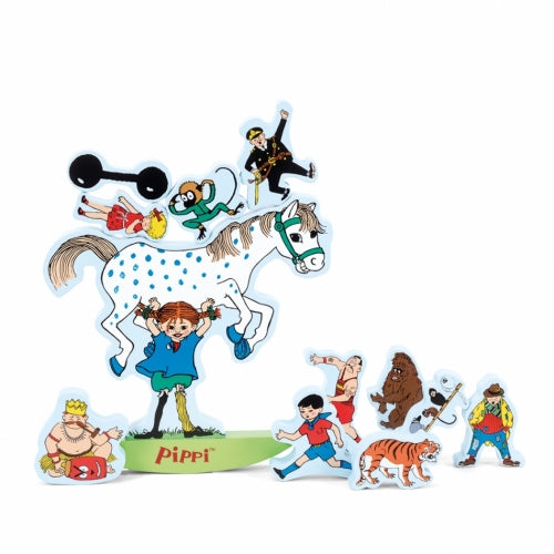 Pippi houten balansspel – Pippi Langkous