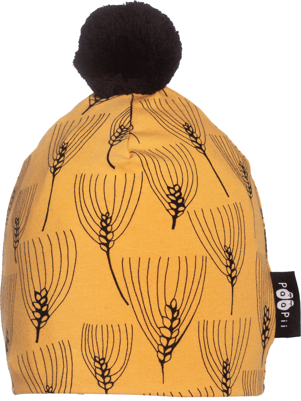 Muts Beanie Pompom Barley Ochre – Paapii Design