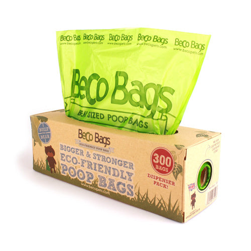 Beco Poop Bags 300 Dispenser Degradable - Beco Pets