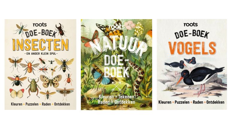 Het dubbeldikke doe-boek (3 in één: Natuur, Vogels & Insecten) - Roots
