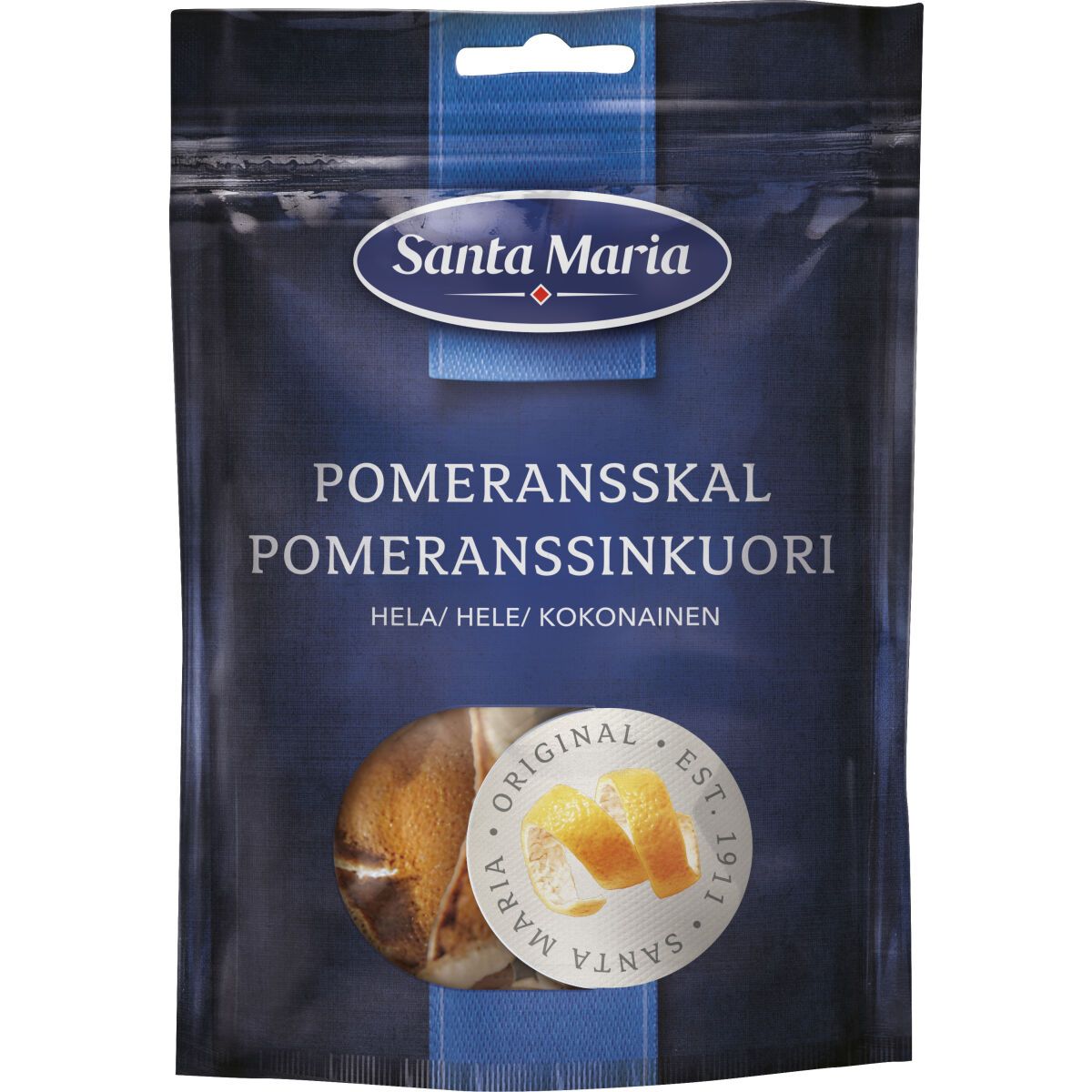 Pomeransskal Hela (gedroogde sinaasappel schillen) 16g - Santa Maria
