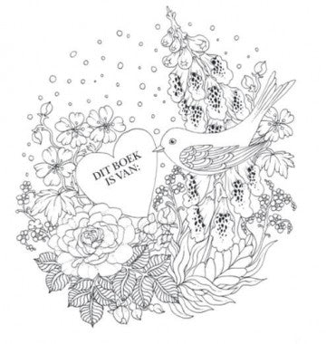 Schemertijd - kleurboek - Maria Trolle