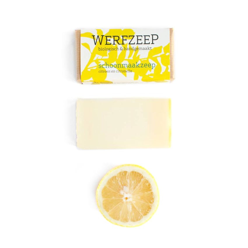 Schoonmaakzeep citroen - Werfzeep