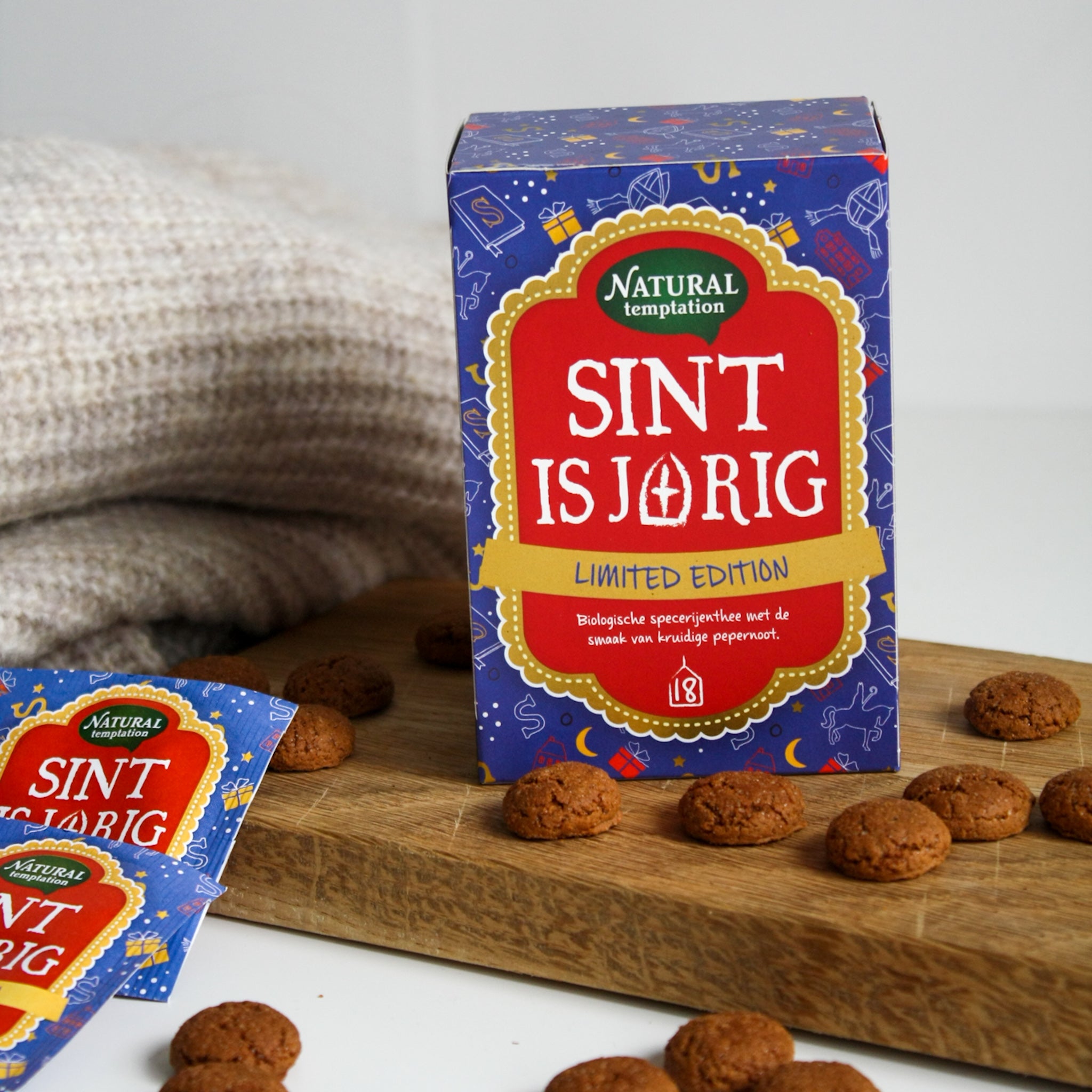 "Sint is jarig" kruidenthee met kaneel, kruidnagel en anijs - Natural Temptation