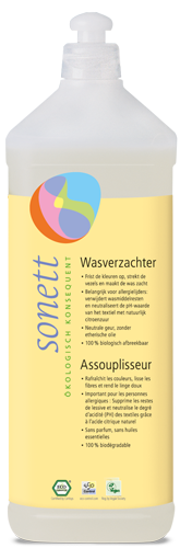 Sonett Wasverzachter voor de verzorging van gewassen textiel