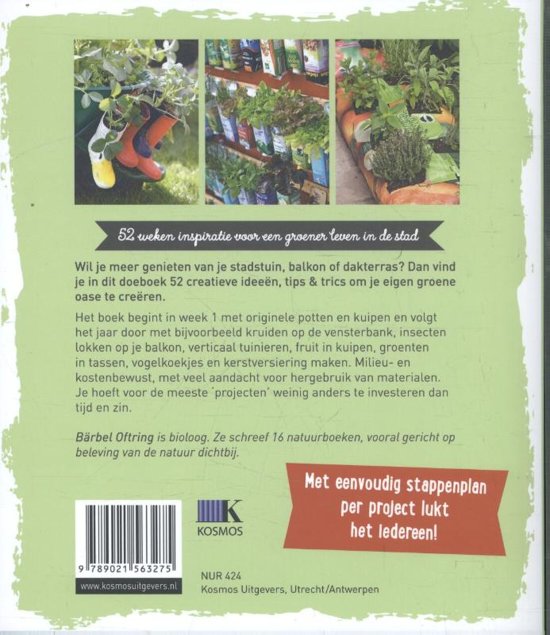 52 projecten voor de stadstuinier - Bärbel Oftring