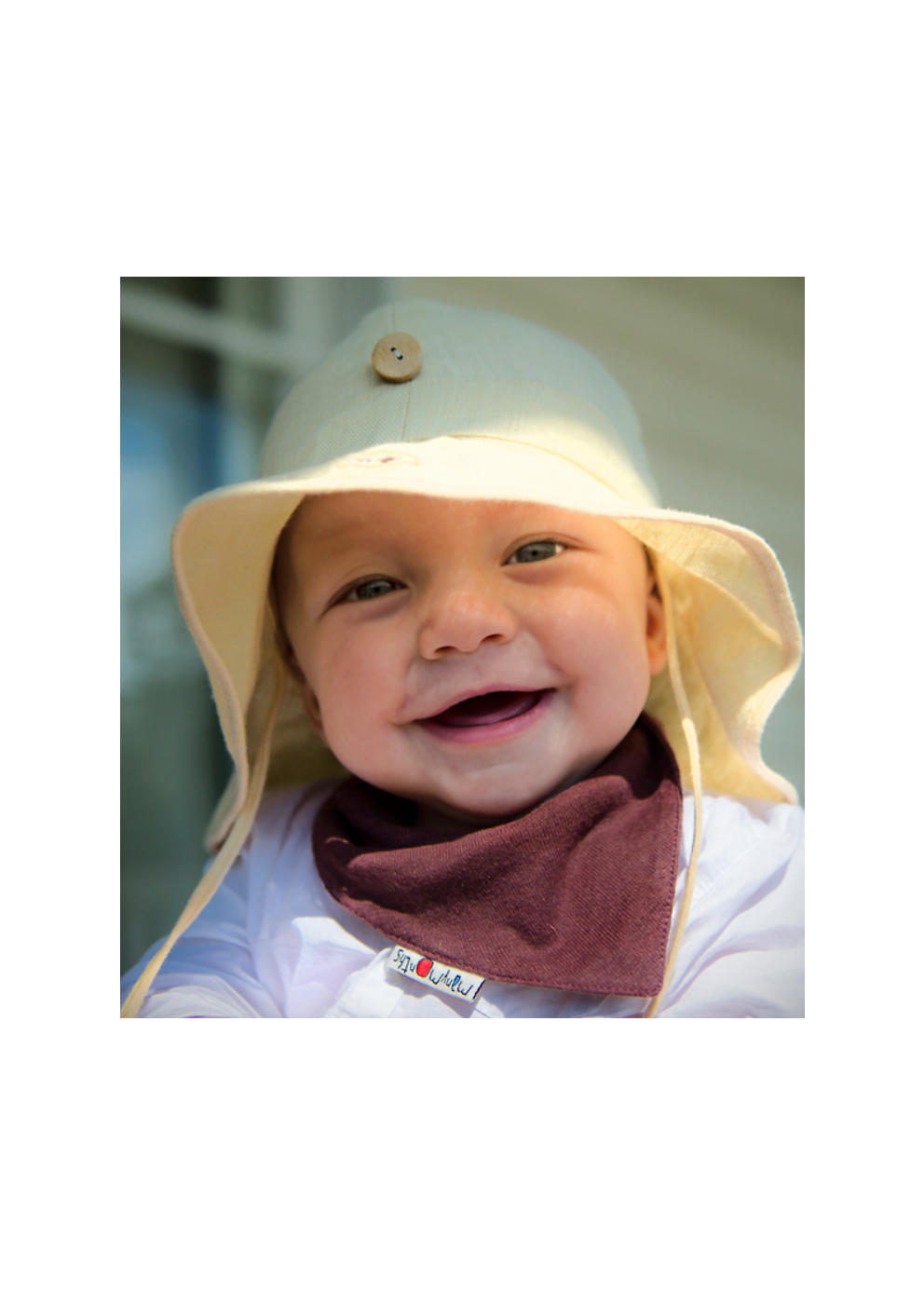 ECO Hempies Adjustable Summer Hat Light Seafoam Green - ManyMonth MaMidea