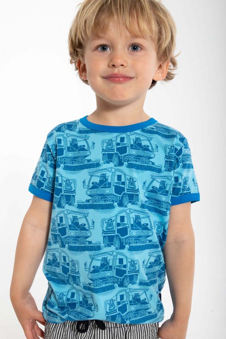 T-shirt Danechives tee Mild Blue SWEEPER - Danefae / Dyr