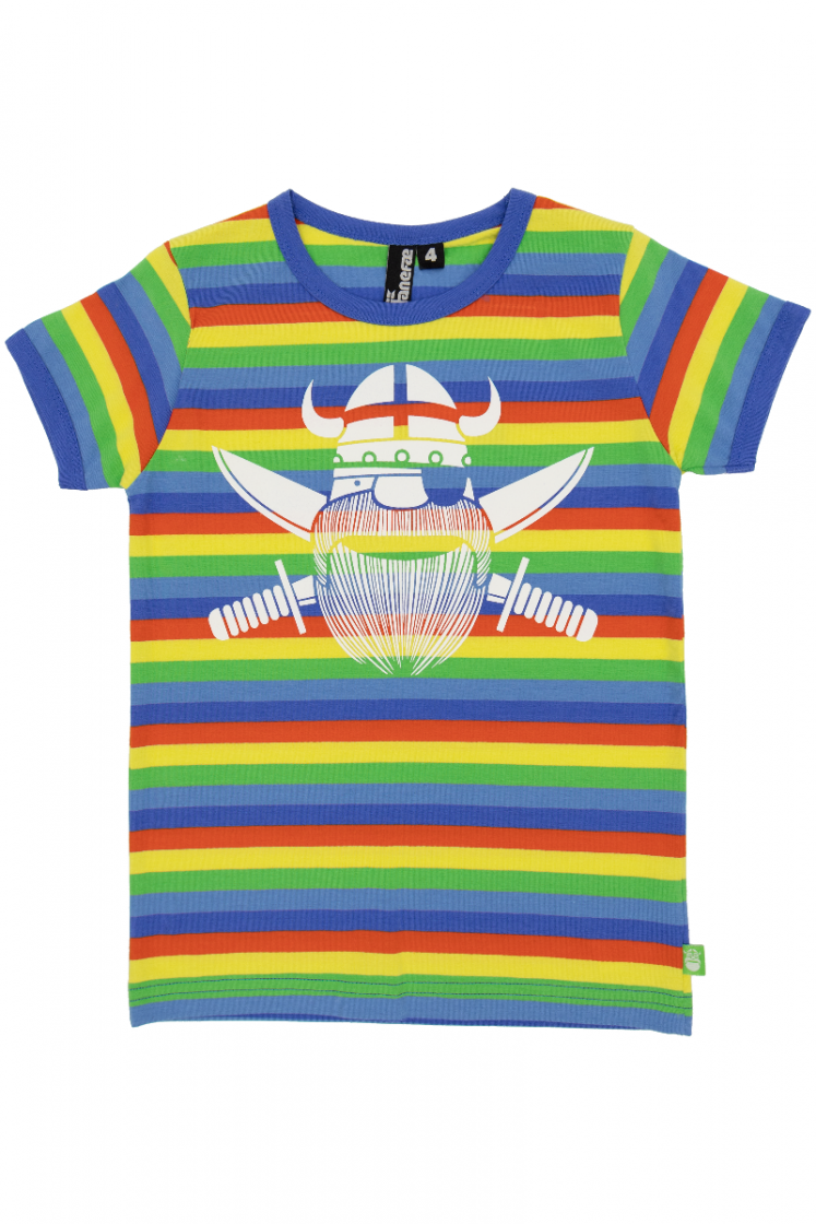 T-shirt Danerainbow Ringer Freedom PIRATE - Danefae / Dyr