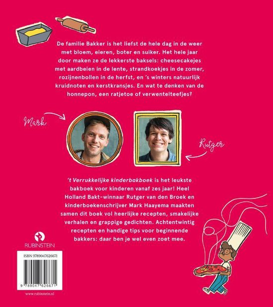 't Verrukkelijke Kinderbakboek - Rutger van den Broek & Mark Haayema