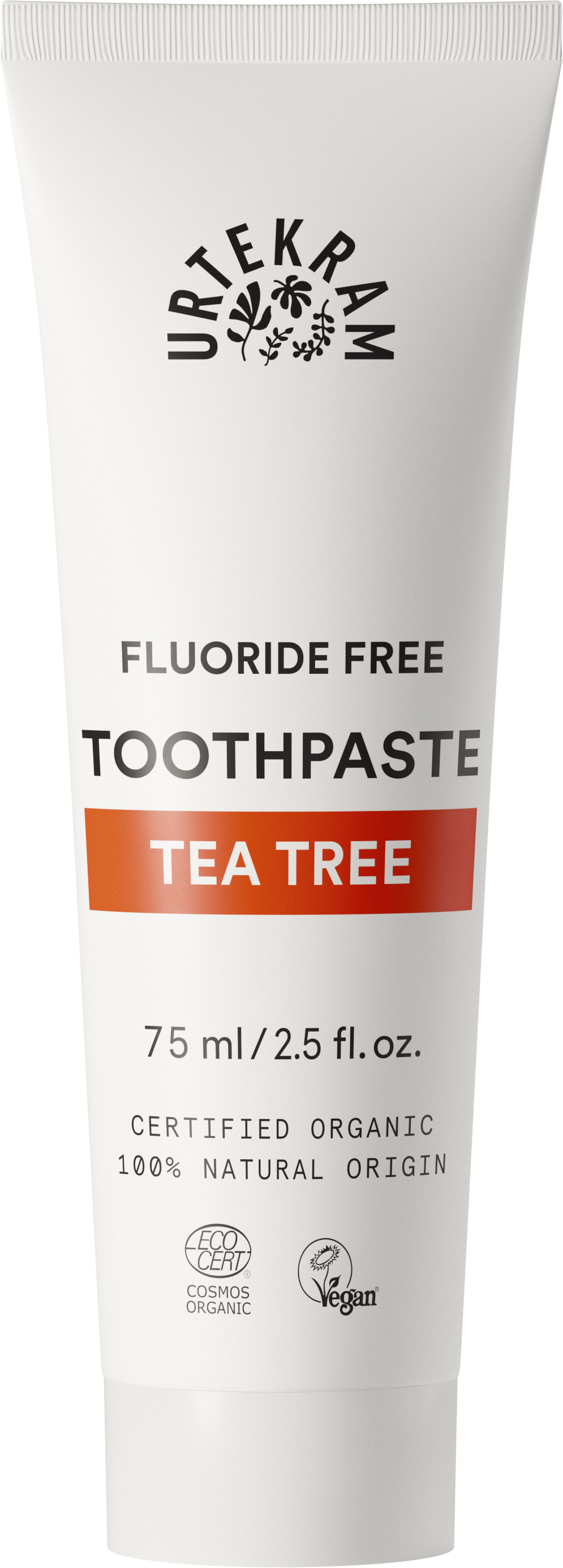 Tea Tree Toothpaste (z.fluoride) - Urtekram