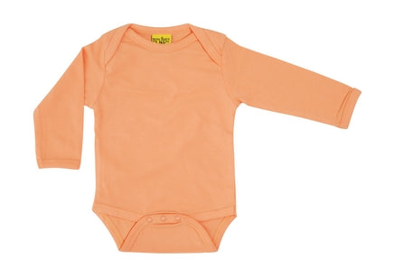 Romper Long Sleeve Body Solid Canteloupe - More Than a Fling (Duns Sweden)
