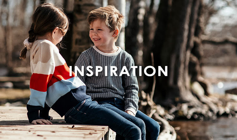 Trui Kelly Knit Sweater Navy Mix Stripe (t/m 164) – EBBE Sweden