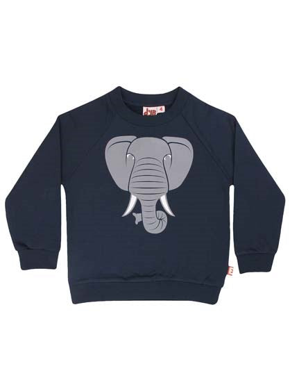 Trui Bellow Sweat NOOS Navy Elefant - Danefae / DYR