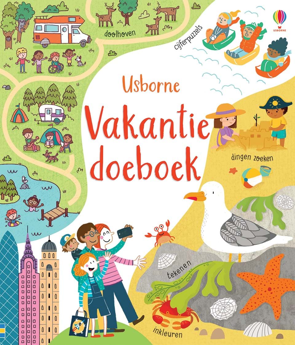Usborne Vakantie Doeboek – Rebecca Gilpin