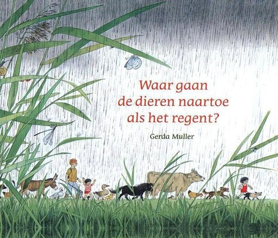 Waar gaan de dieren naartoe als het regent? – Gerda Muller