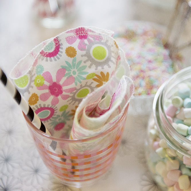 Wasbare doekjes 12 st. verschillende kleuropties – ImseVimse