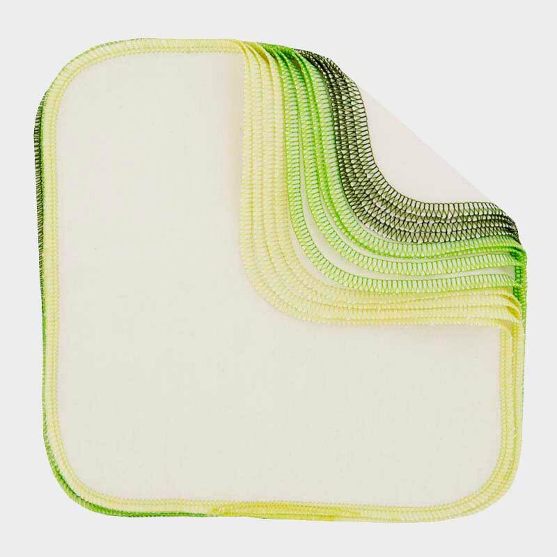 Wasbare doekjes 12 st. verschillende kleuropties – ImseVimse