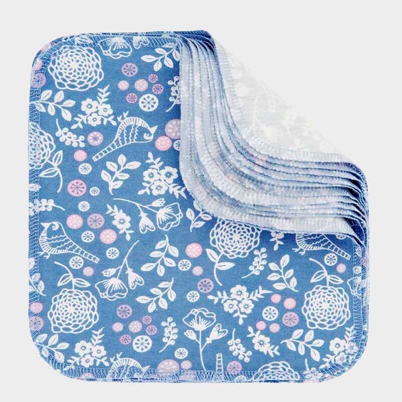 Wasbare doekjes 12 st. verschillende kleuropties – ImseVimse