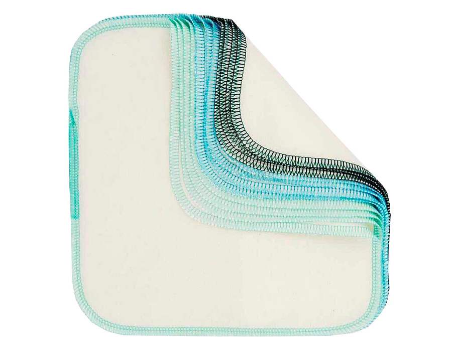 Wasbare doekjes 12 st. verschillende kleuropties – ImseVimse