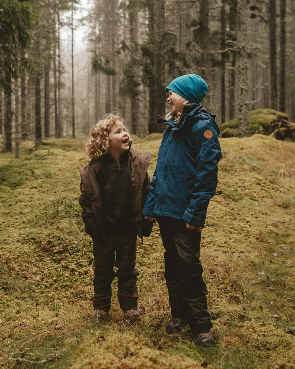 kinder jas duurzaam comfortabel buiten spelen Scandinavisch