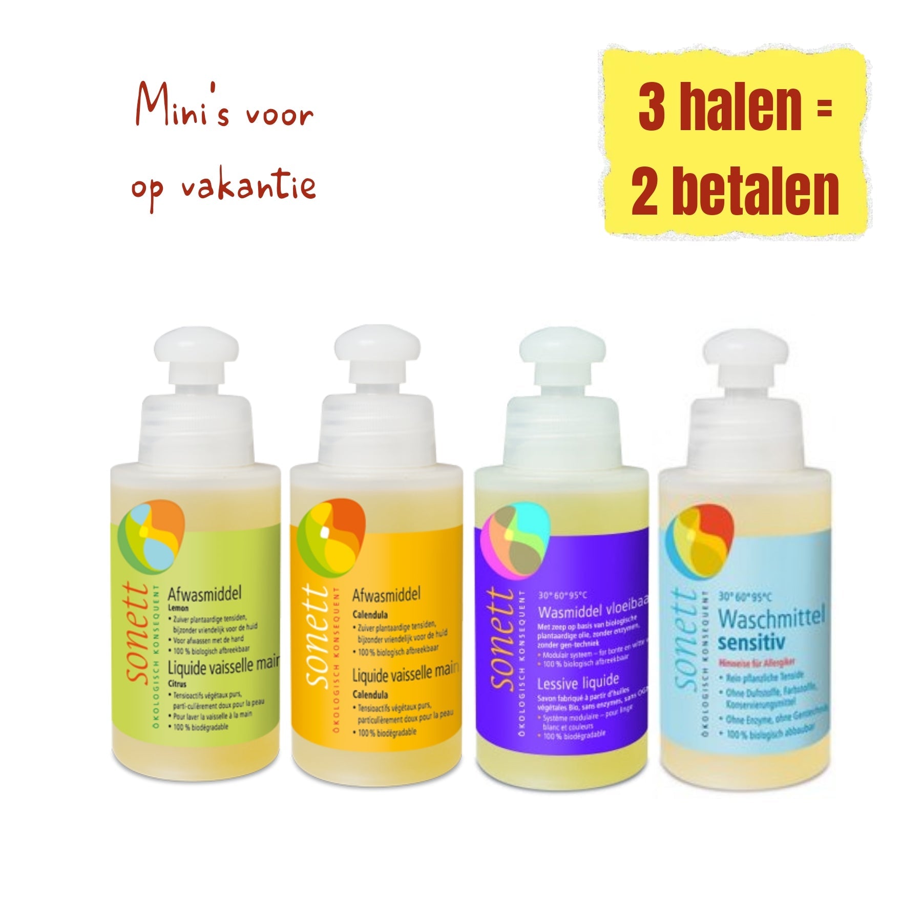 3 halen 2 betalen