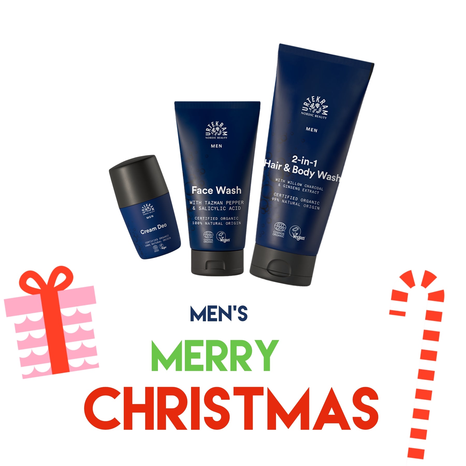 Men Christmas Giftset 3 stuks - Urtekram