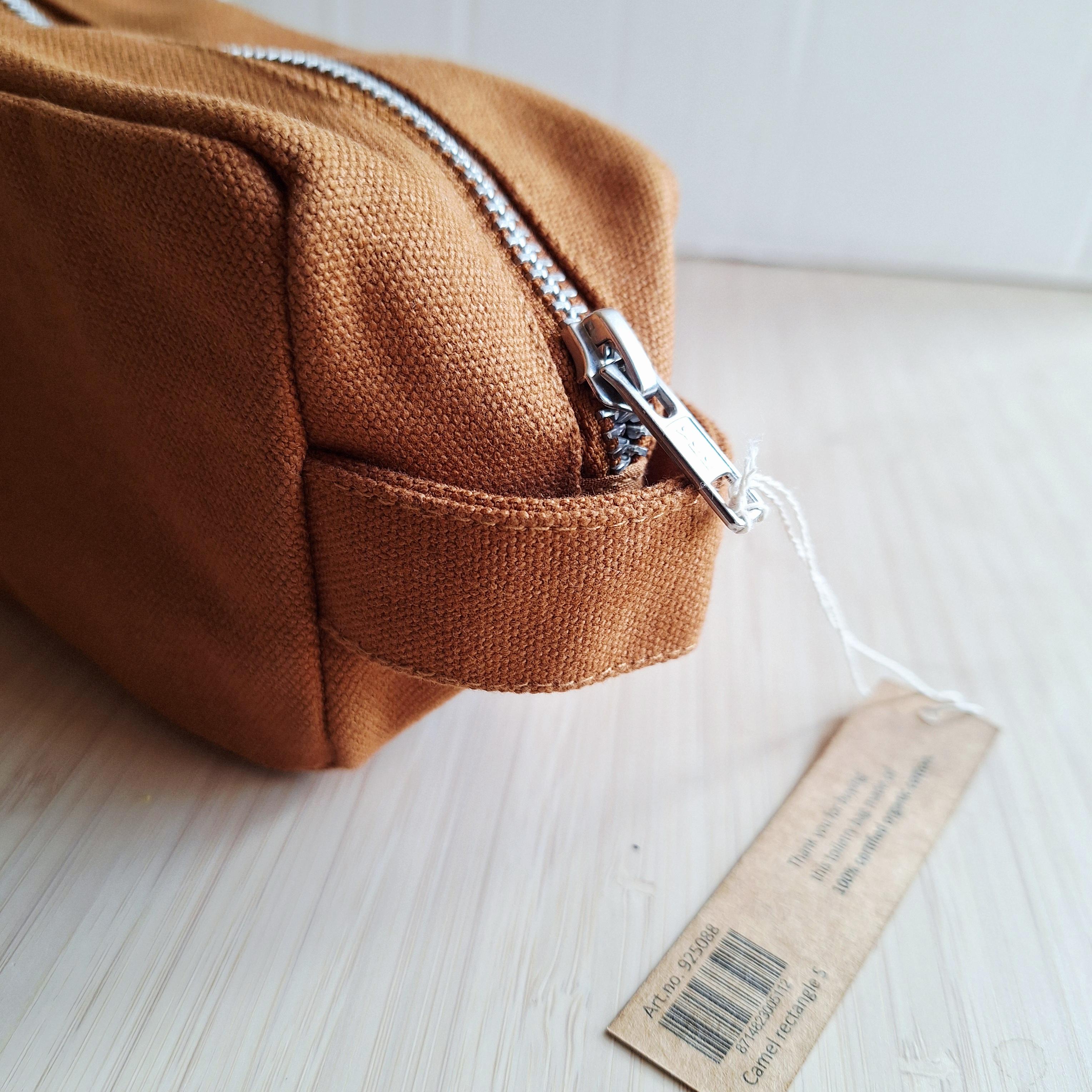 Toilettas / Etui Rechthoekig Camel - S – Bo Weevil