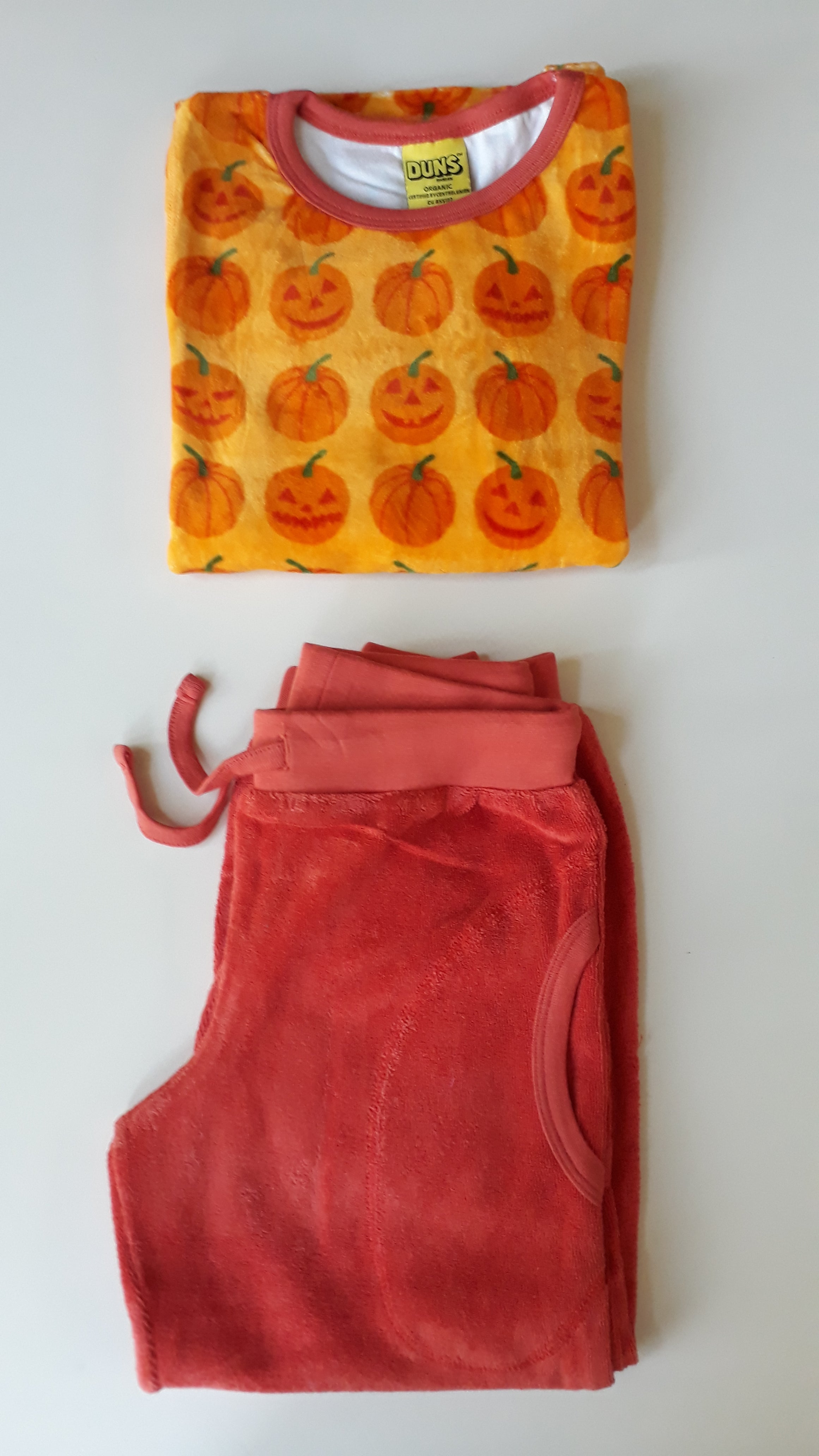 Adult Broek / Baggy Terry Trousers Orange Rust XS t/m XXL - Duns Sweden