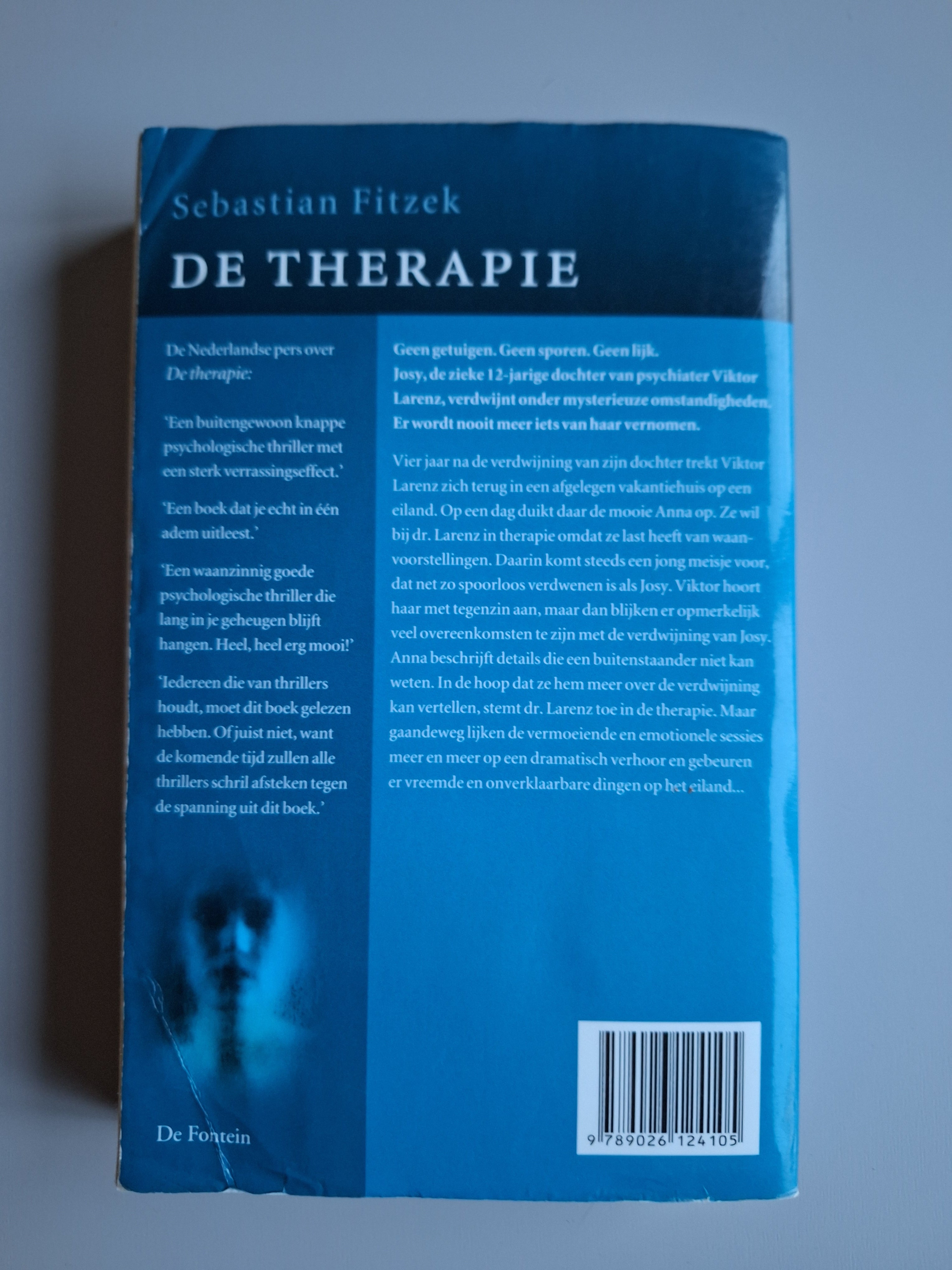 De therapie - Sebastian Fitzek - 2dehands gebruikt