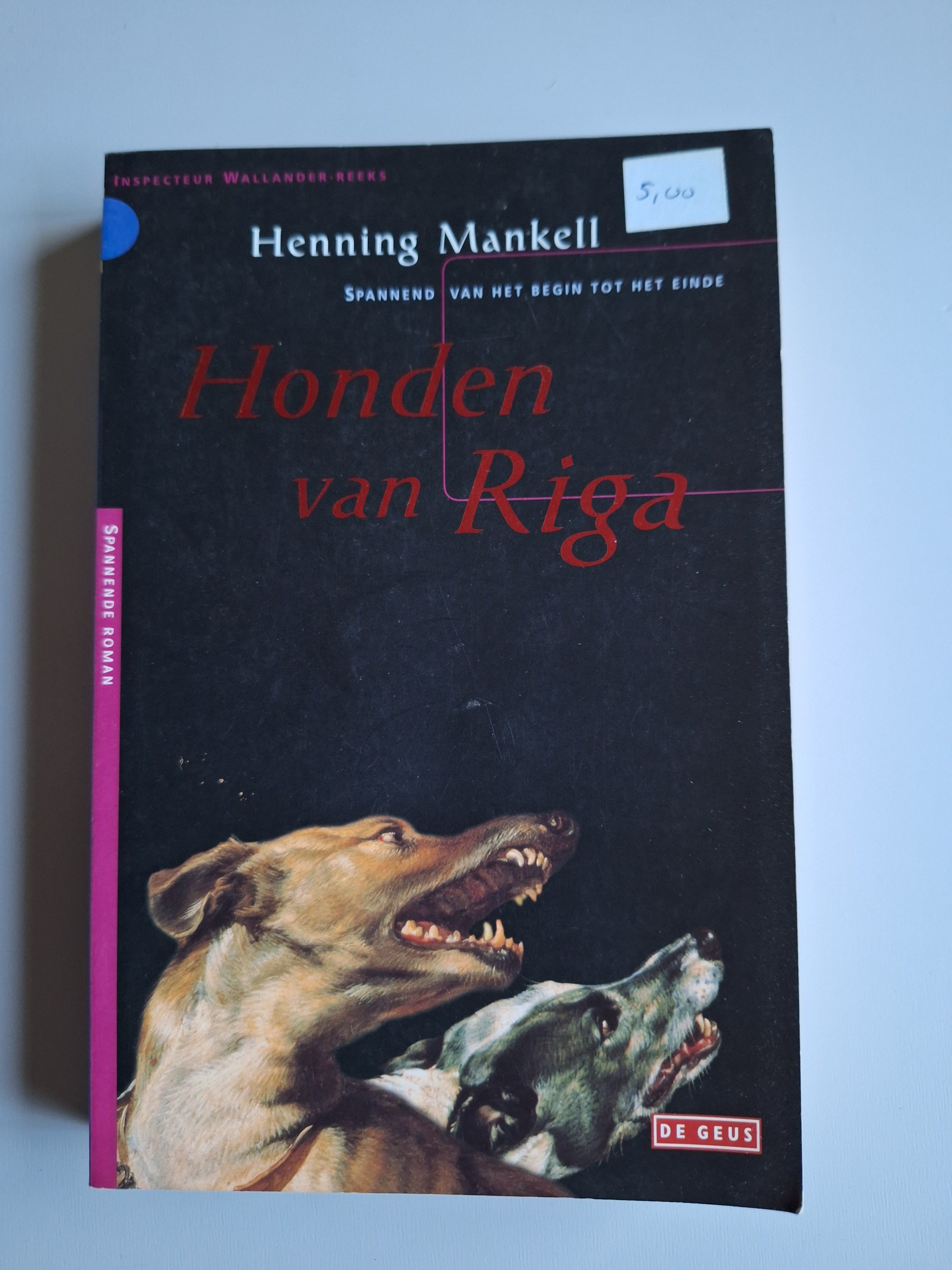 Honden van Riga - Henning Mankell - 2dehands gebruikt