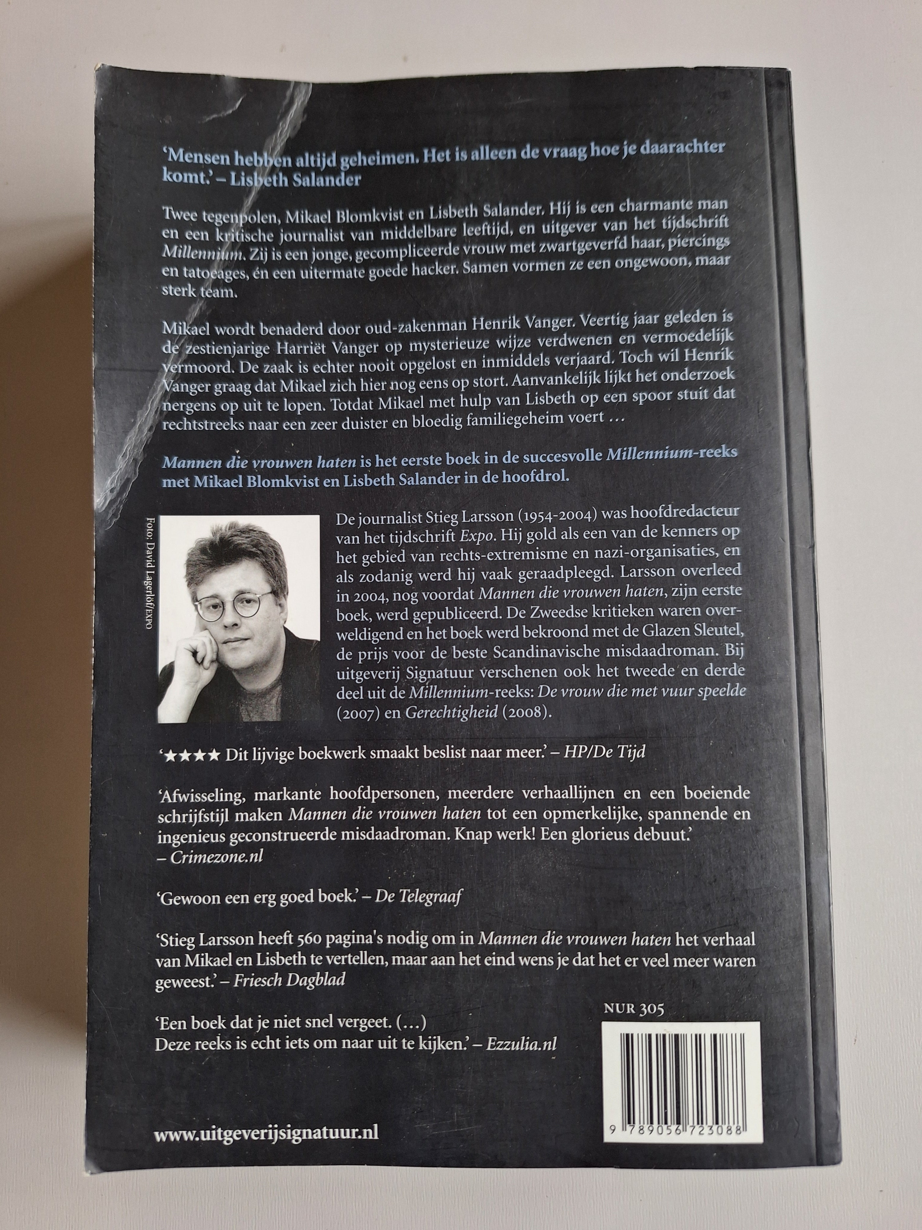 Mannen die vrouwen haten - Stieg Larsson - 2dehands gebruikt