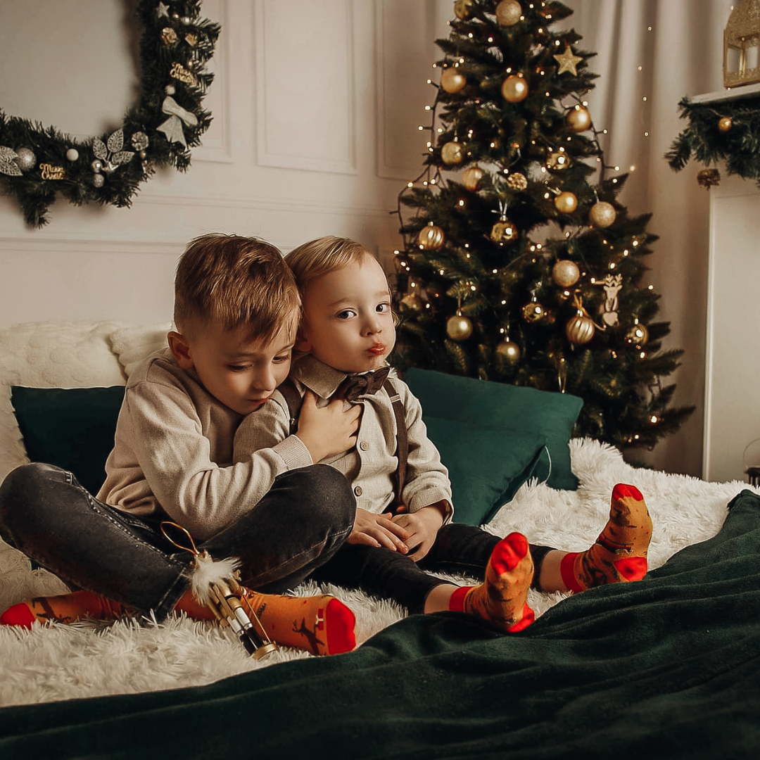 Christmas Reindeers Socks / Baby / Kids / Adult - Faves. Socks&Friends